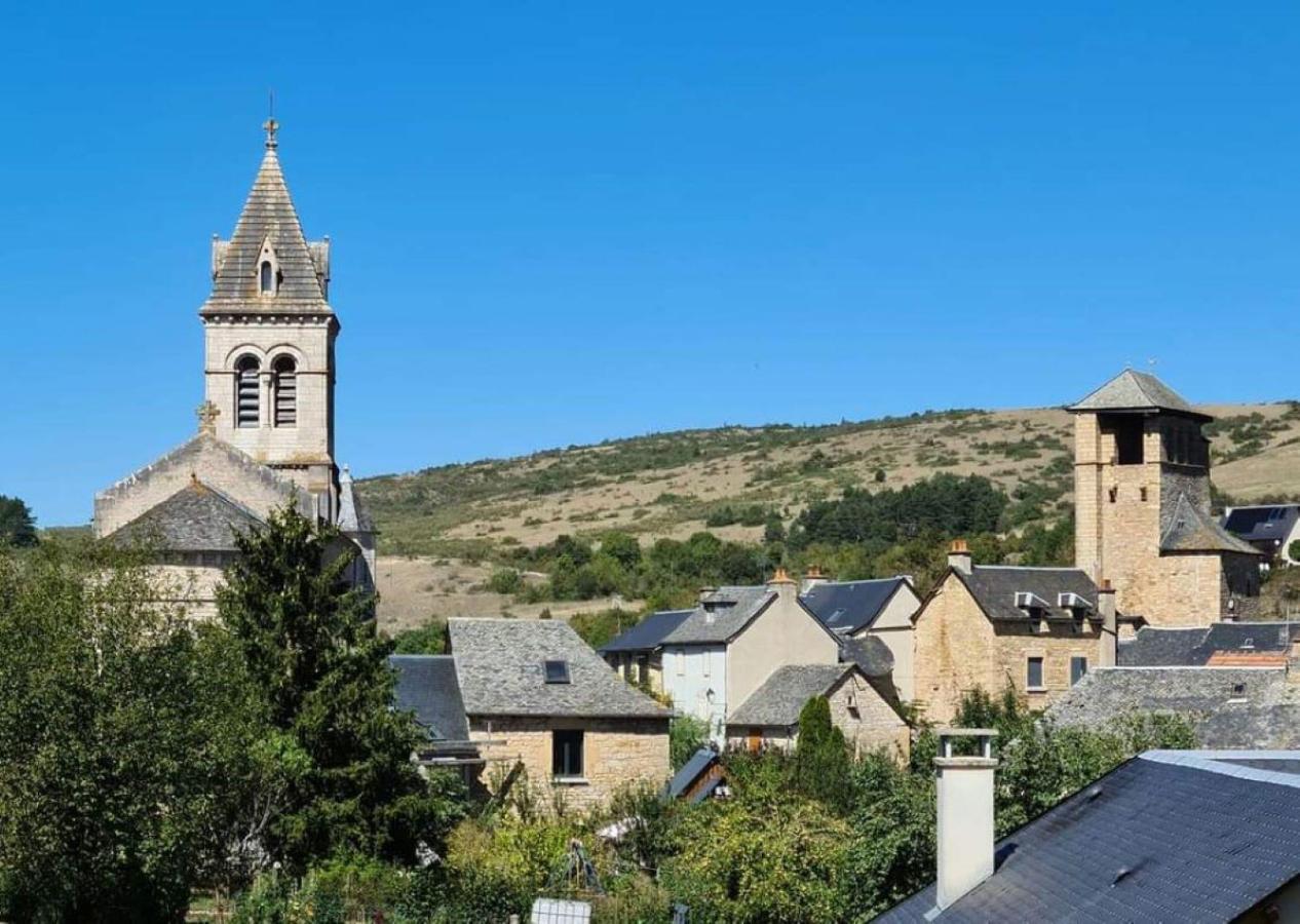 Le Gite De La Vieille Eglise De Coussergues Bagian luar foto